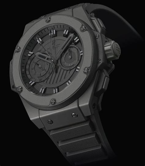 HUBLOT King Power Foudroyante All Black 